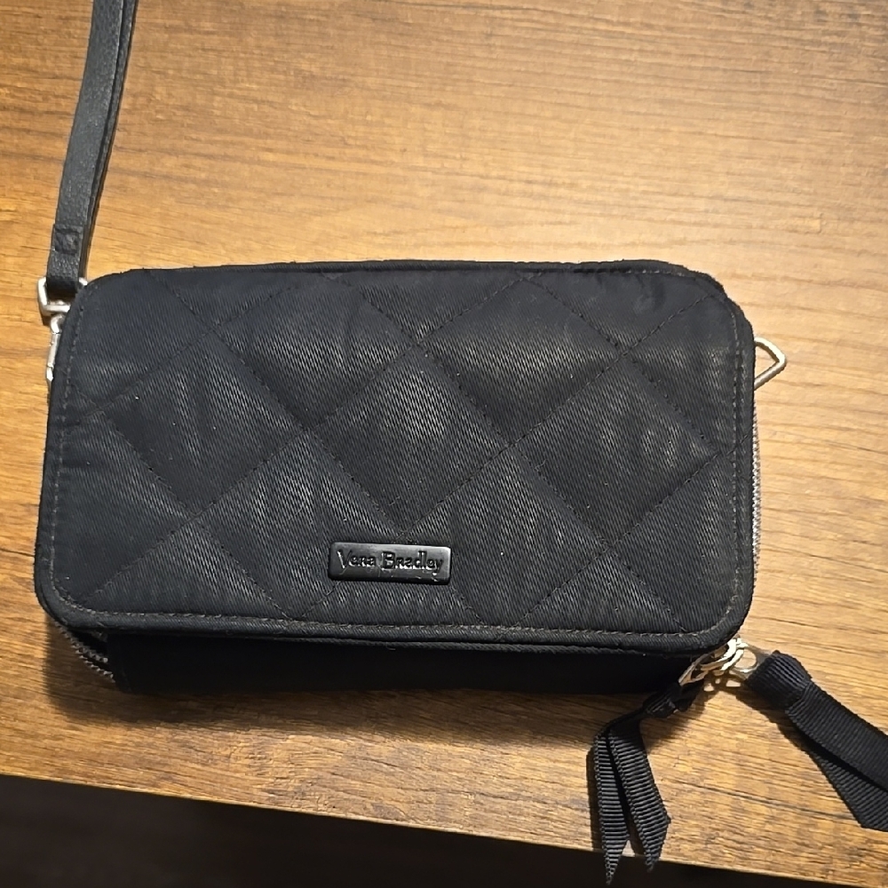 Vera Bradley Black Quilted Women's Bag